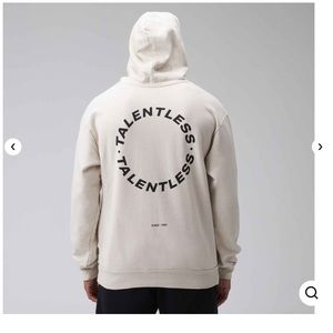 Talentless circle logo hoodie
